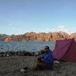 Pangong Tso (4 250m n. m.) jezero mezi Ladakhem a Tibetem