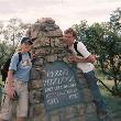 Praha 2008, s Freddym, u Bílé hory. Ten pomník tam byl fakt velký ^_^