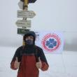 první letošní km - vrchol Svinec